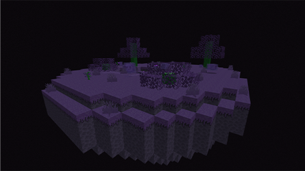 Ender slime island
